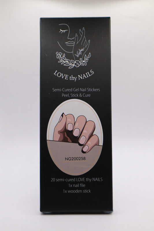Black french tip