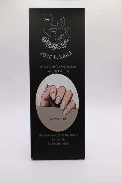French tip glitter